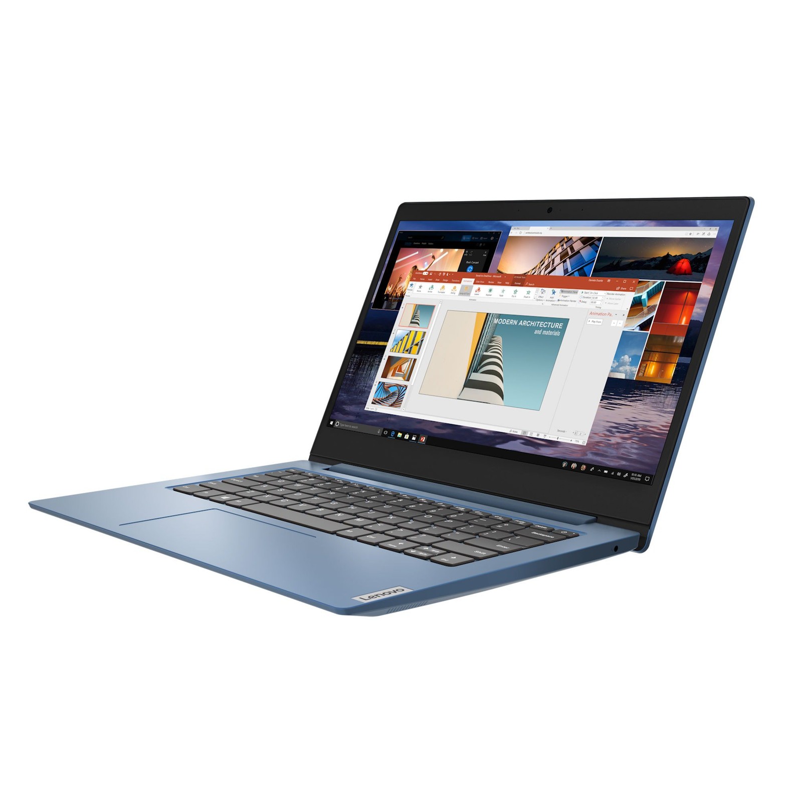 Lenovo Ideapad 14″ Laptop (AMD Athlon Silver 3050e, 4GB RAM, 128GB SSD) Ice Blue