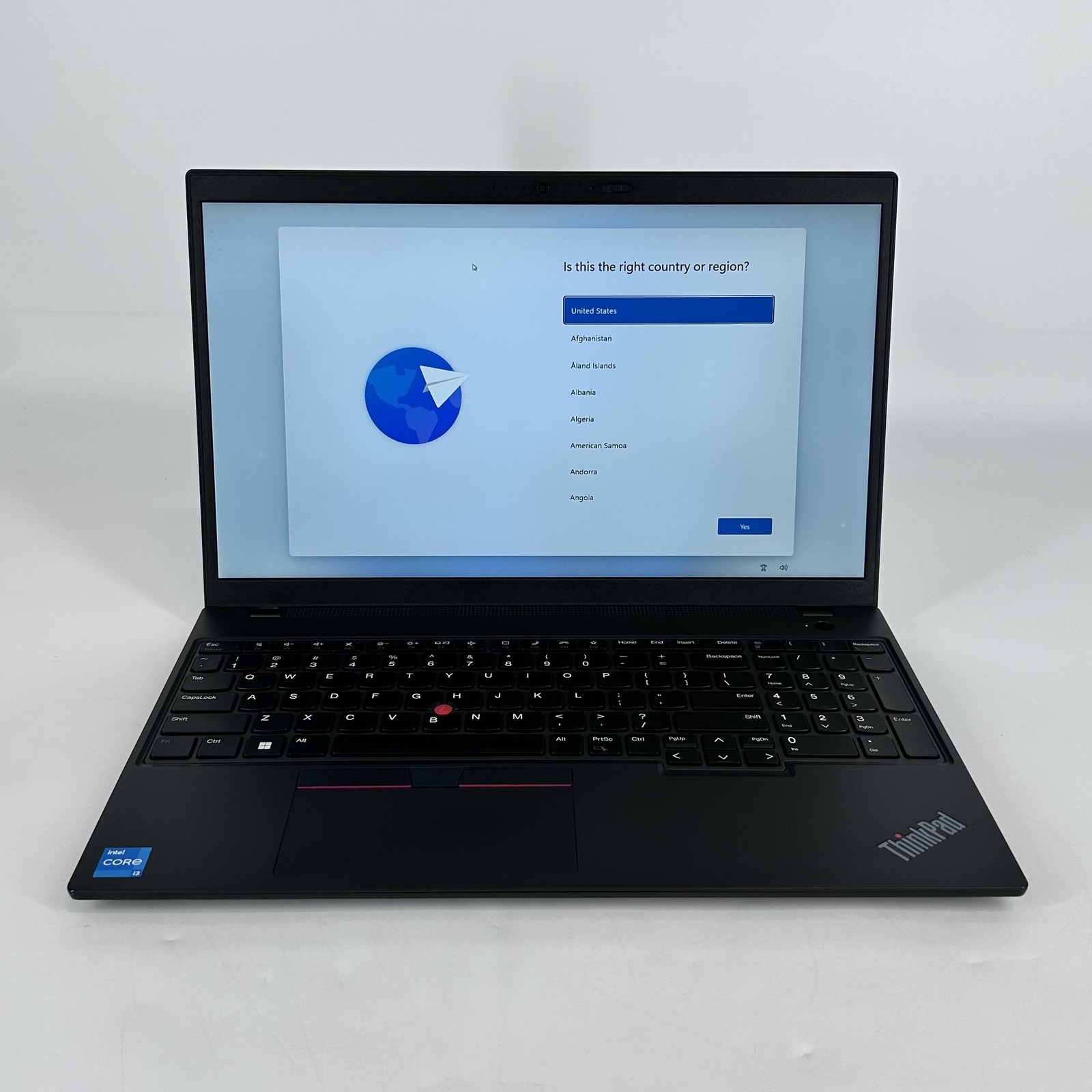 Lenovo ThinkPad L15 Gen 4 FHD 1.2 GHz i3-1315U 32GB 1TB SSD Good WHITE SPOTS
