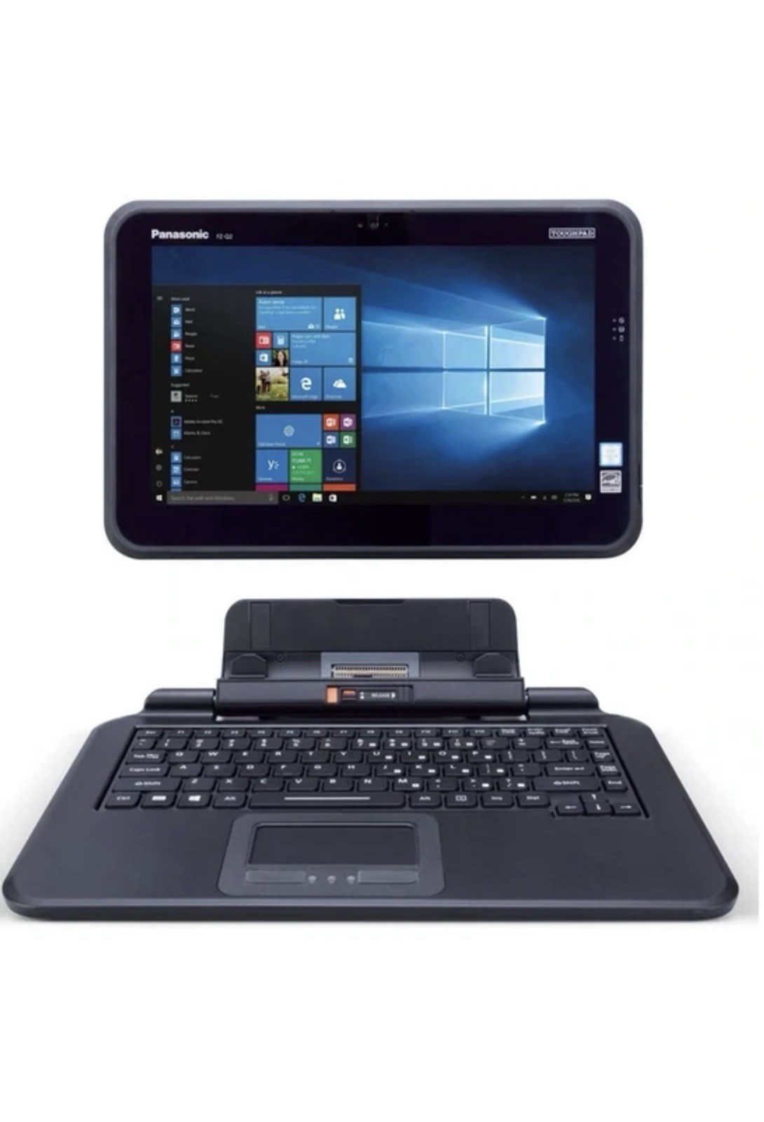 Panasonic TOUGHPAD FZ-Q2 12.5″ Core m5-6Y57 1.10GHz 256GB SSD 8GB RAM Win 10 Pro