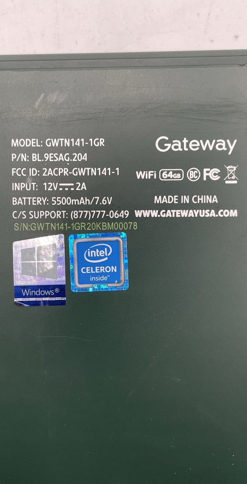 Dell Latitude E6540 & Gateway GWTN141-1GR For Parts Or Repair Lot Of 2