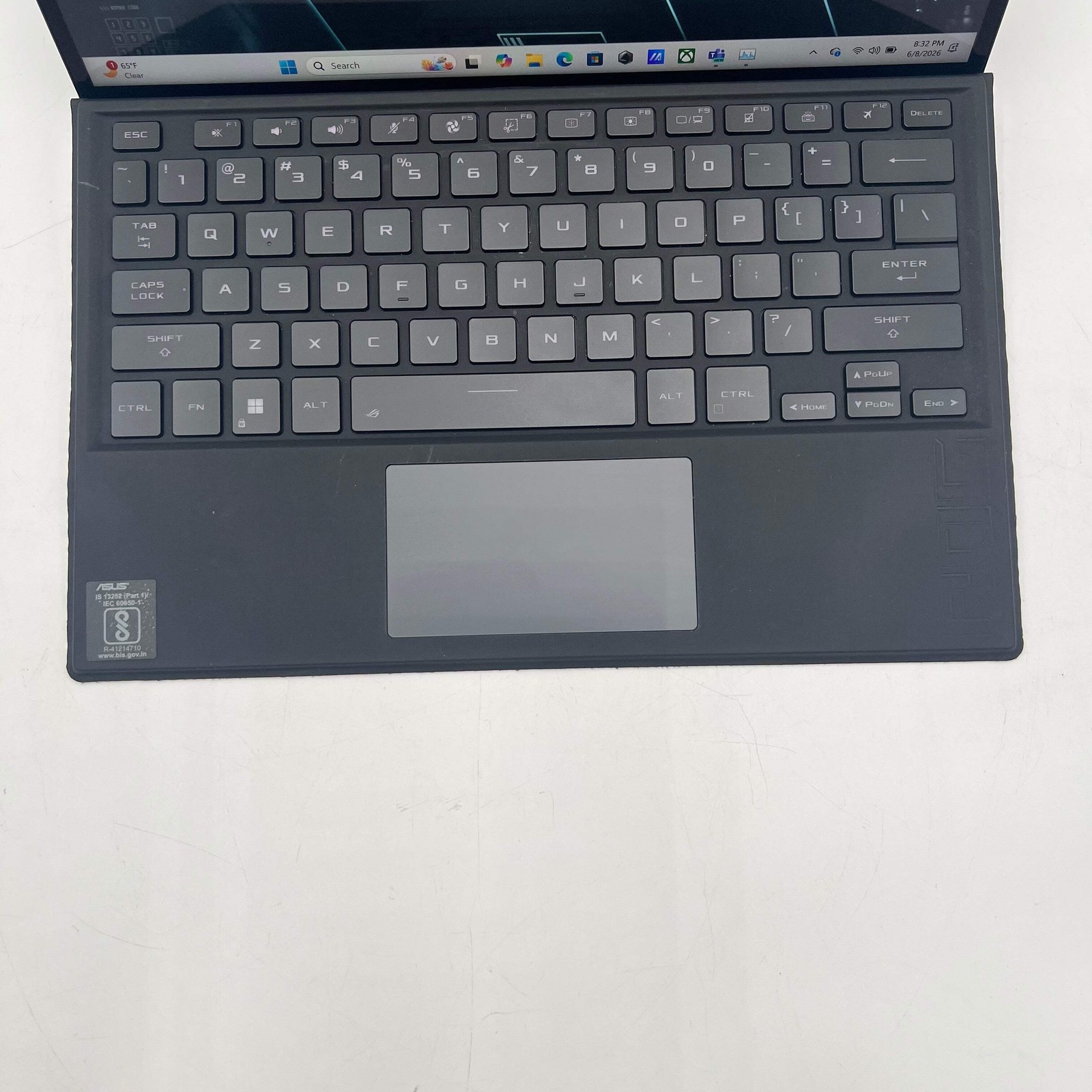 Asus Rog Flow Z13 GZ301Z 13-inch Core i5 12th Gen 16GB RAM Iris Xe Graphics Used