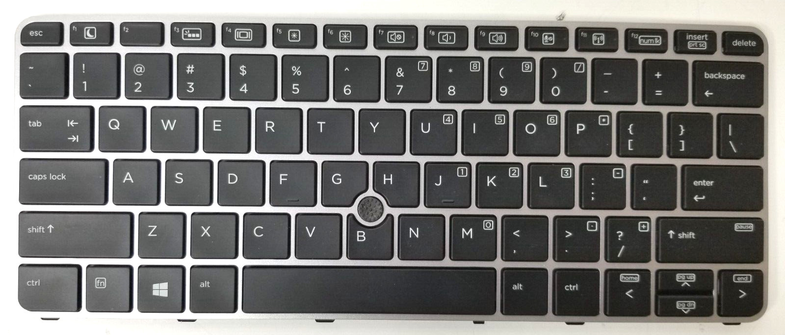Used Fully Functional Keyboard for HP Elitebook 820 G4 Laptop (B1)