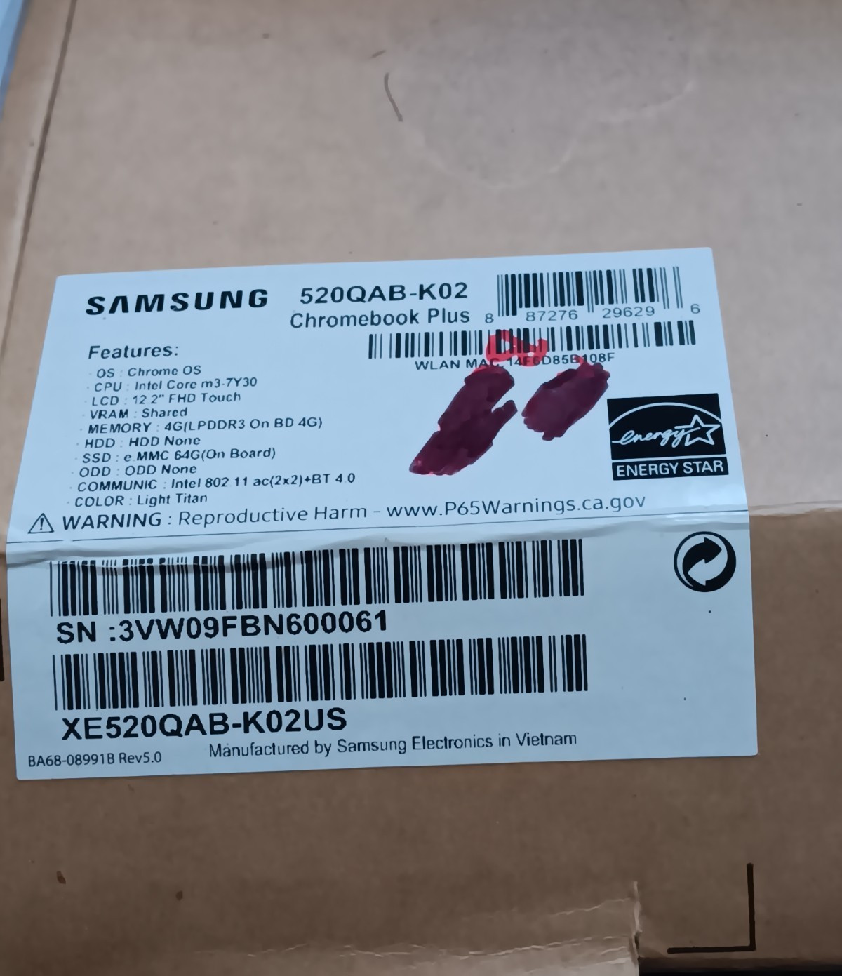 Samsung Chromebook Plus #1 Silver 520QAB-K02 12.2″ FHD Touch Convertible 2-in-1