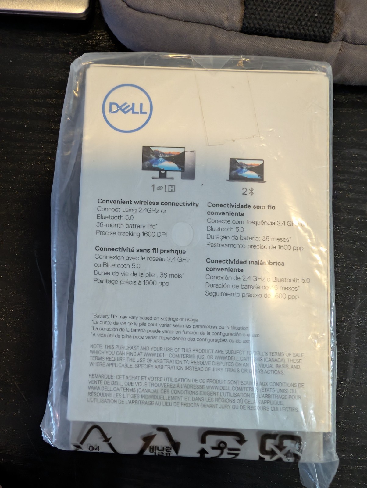 Dell Inspiron 15 5510 includes charger, external dvd drive, and wireless mouse