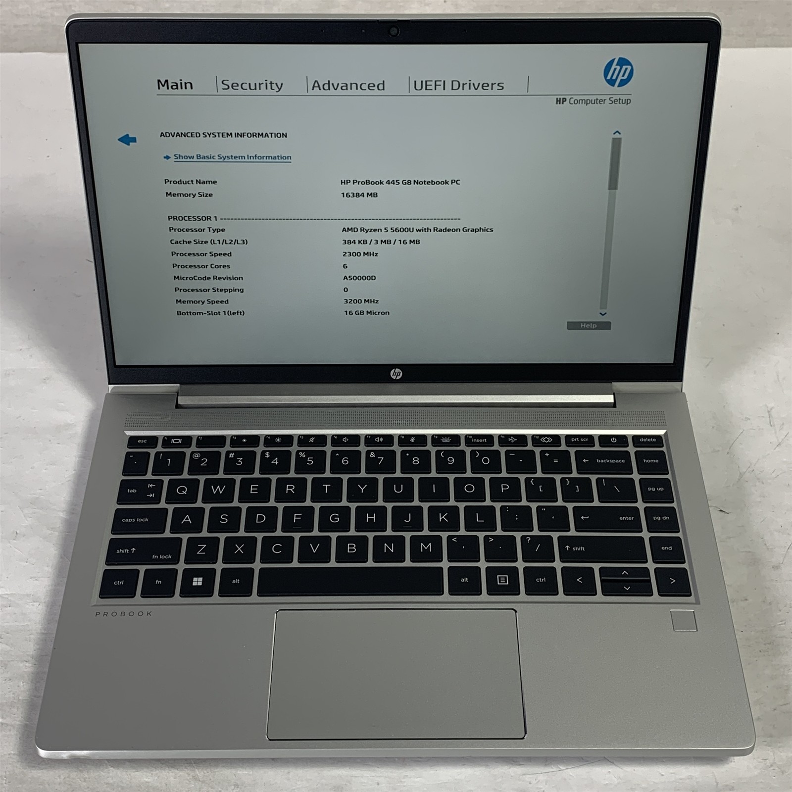 HP ProBook 445 G8 14″ Laptop Ryzen 5 5600U 2.3GHz 8GB – NO DRIVE