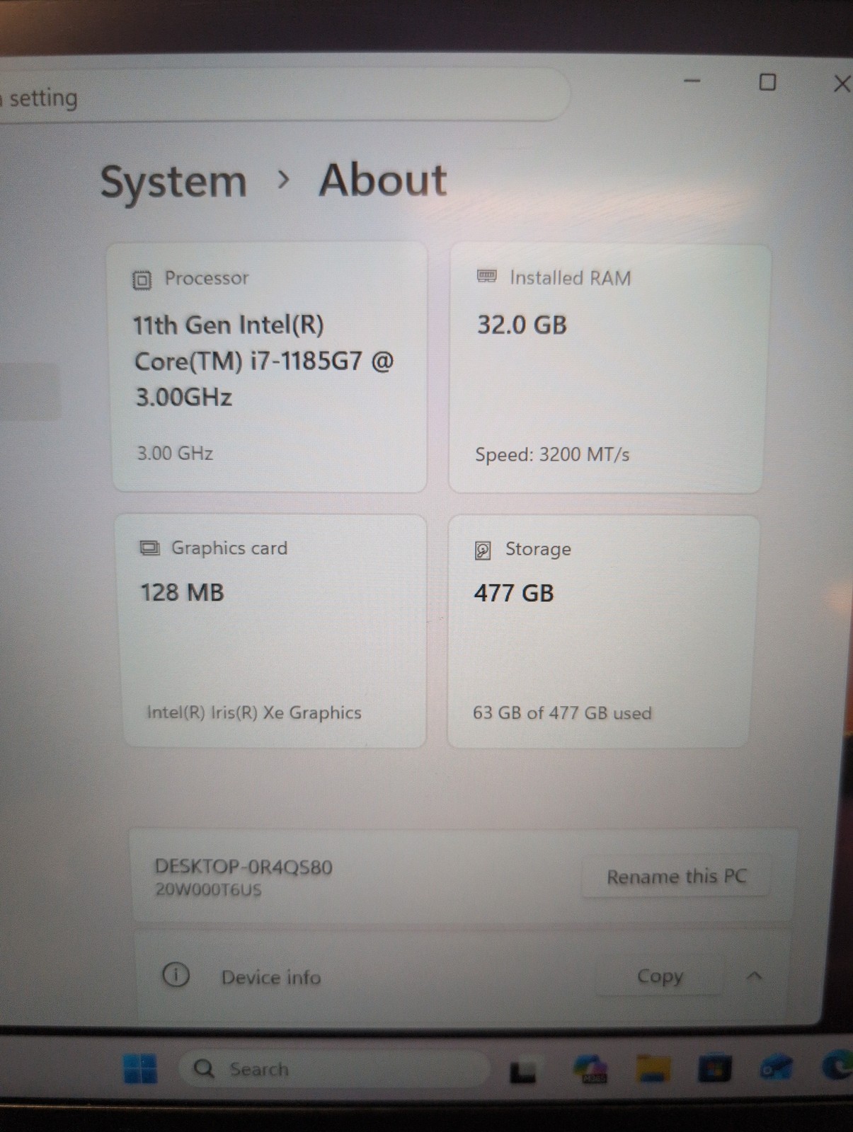 🎸 Lenovo ThinkPad T14 Gen 2 14″ TOUCH Laptop i7-1185G7 32GB 512GB SSD Win11