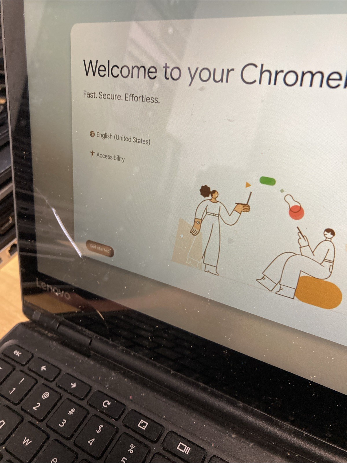 Lenovo 300e Touchscreen Chromebook 11.6″ 4GB 32gb SSD *SEE PHOTOS/DESCRIP.*
