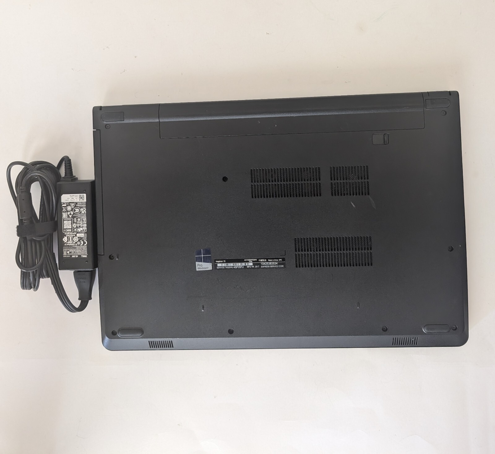 DELL INSPIRON 15-3567 CORE i3-7130U 500GB SSD 16GB RAM Win 10 DVD Laptop