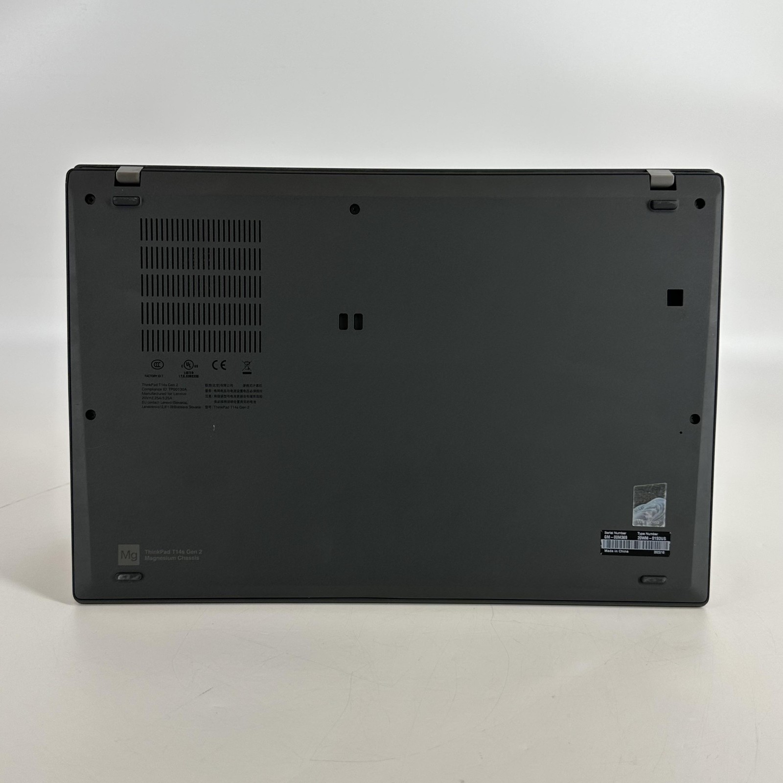 Lenovo ThinkPad T14s Gen 2 Black FHD i5-1145G7 2.60GHz 16GB 512GB SSD Very Good