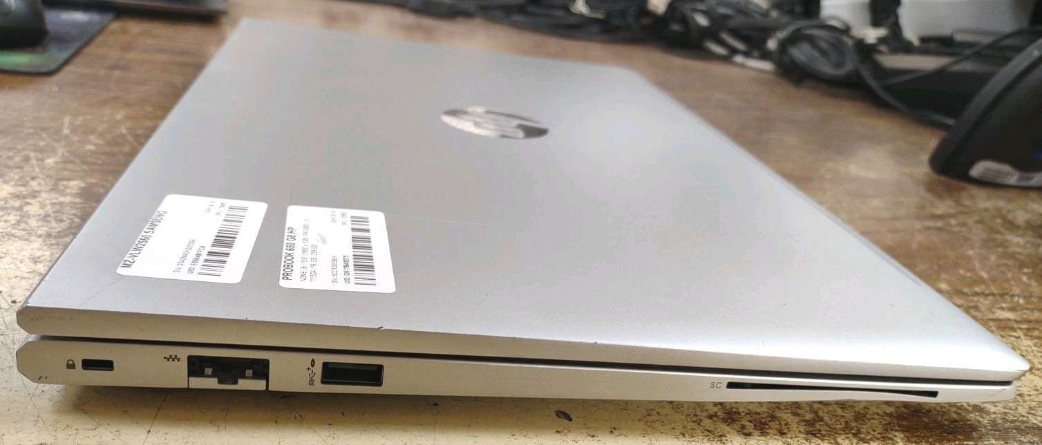 HP ProBook 650 G8 Notebook PC W/ i3-1115G4 3.00GHz, 256GB SSD, 16GB RAM.
