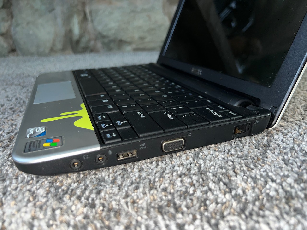 Rare 2009 Dell Inspiron Mini / Nickelodeon Slime Edition