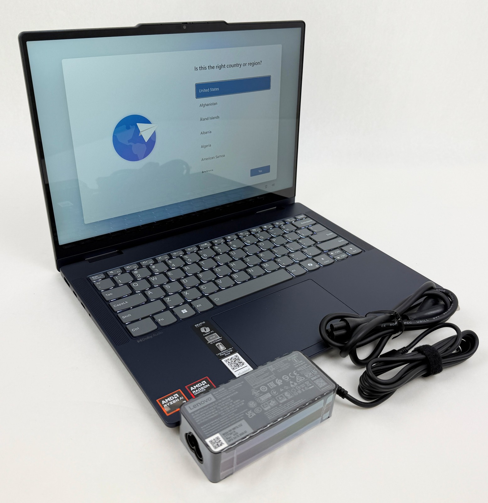 Lenovo Ideapad 5 14AKP10 14″ FHD Touch Ryzen AI7-350 16GB 1TB W11H 2in1 scratchs
