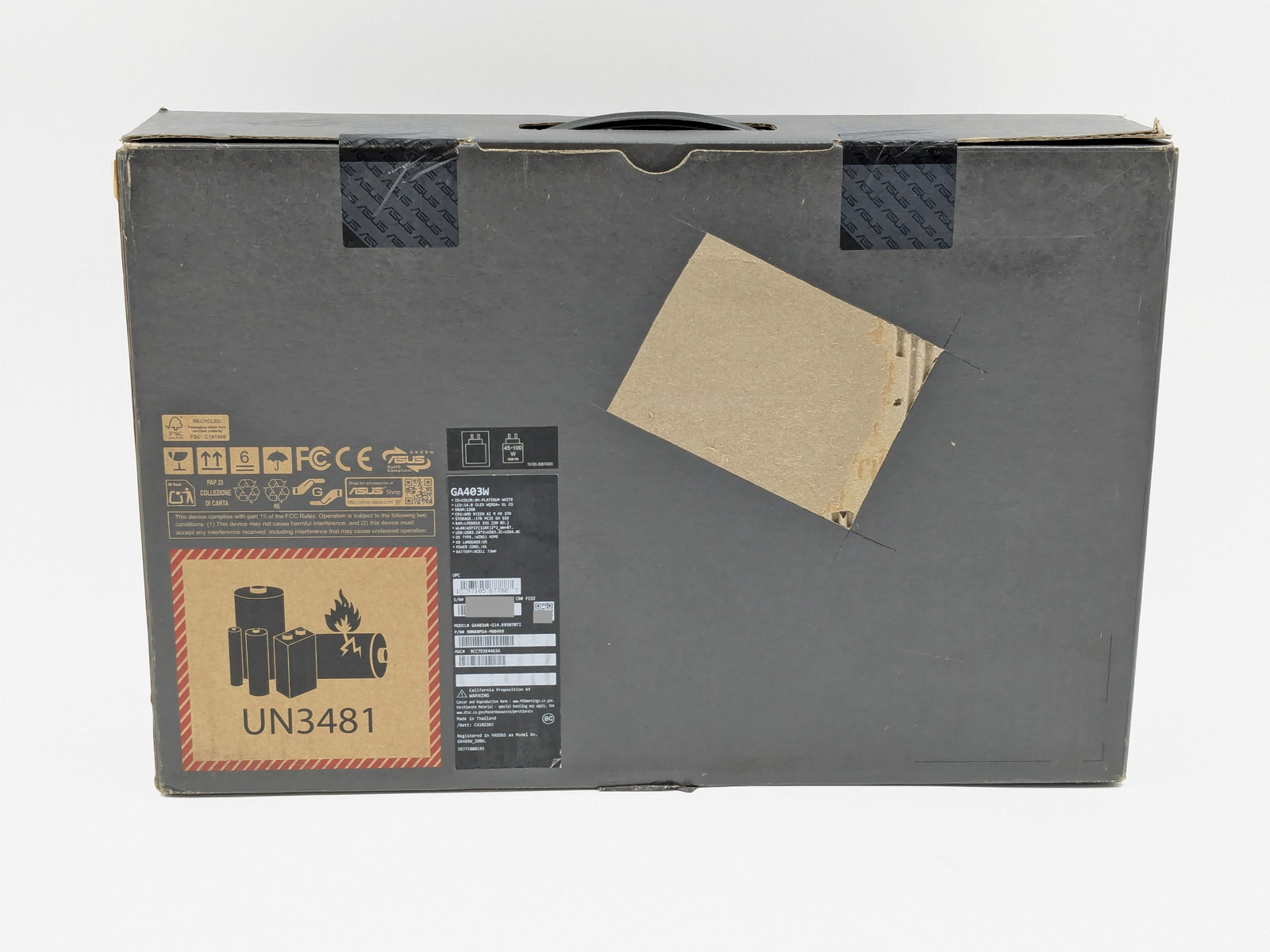 ASUS ROG Zephyrus G14 GA403WR 14″ AI 9 HX 370 32GB DDR5 1TB SSD RTX 5070 Ti W11H