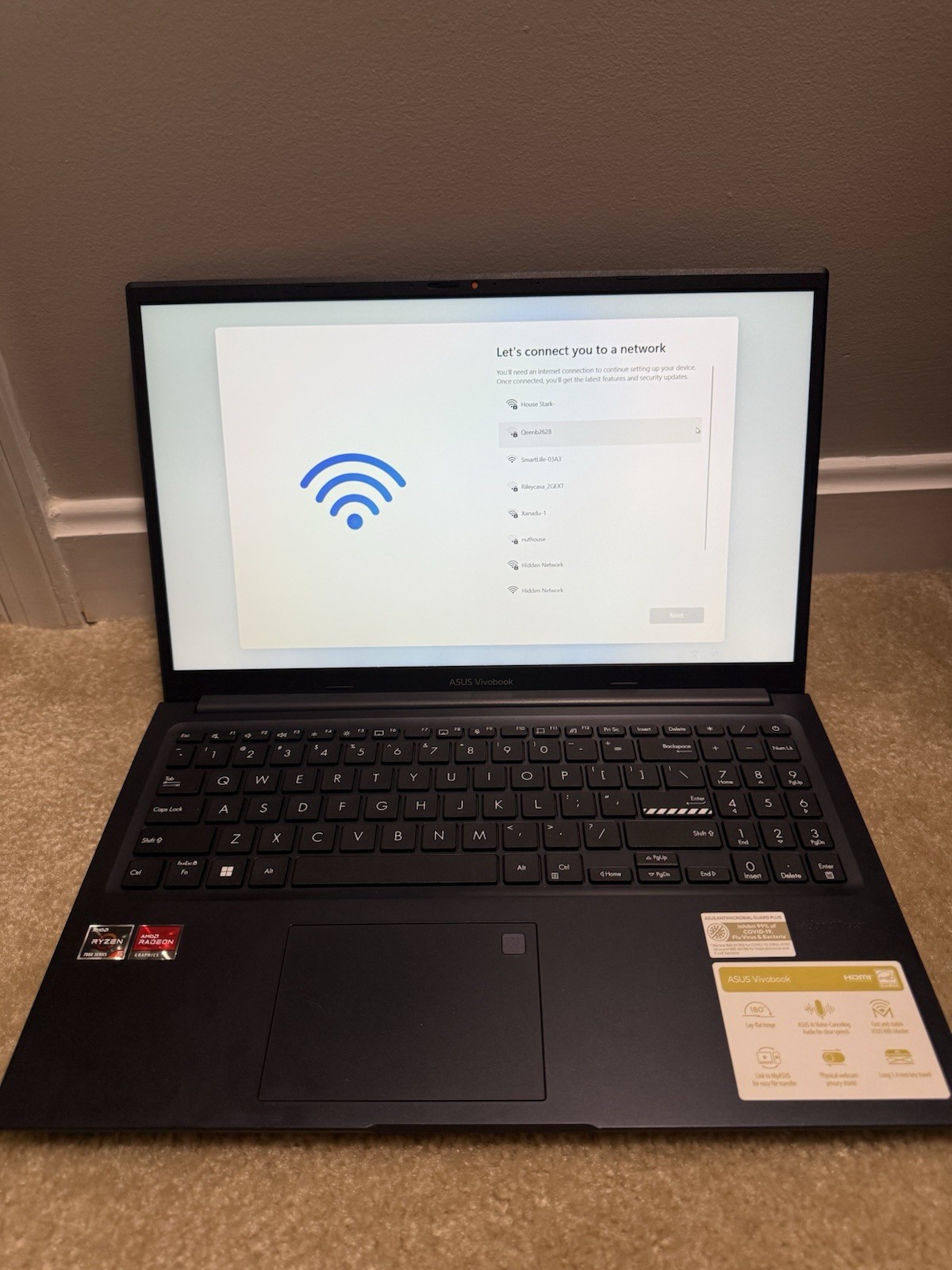 Asus Vivobook 15 M1502Y 15.6″ ryzen 5 512GB SSD * See Photos For Details
