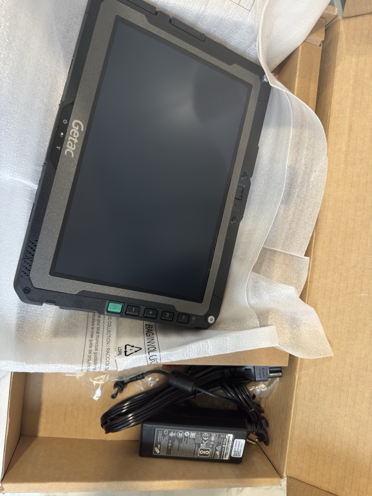 Getac ZX10 G1 4GB RAM 64GB eMMC 10.1 inch Rugged Tablet. Android 13. New in Box