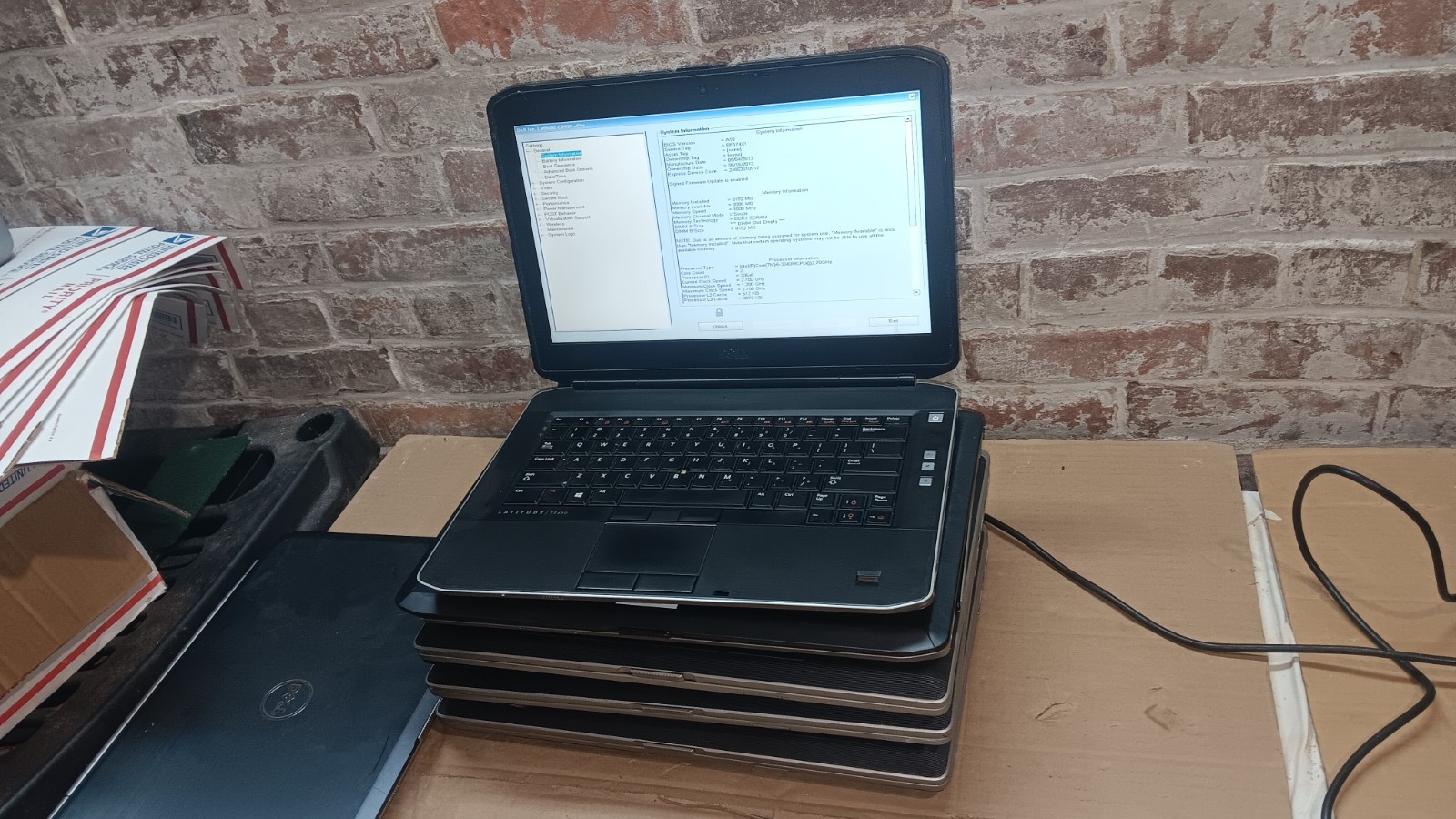 Lot of 6 Dell Latitude E6520 E5530 E5430 Laptops Core i5, i7 -15.6″ LCD screen
