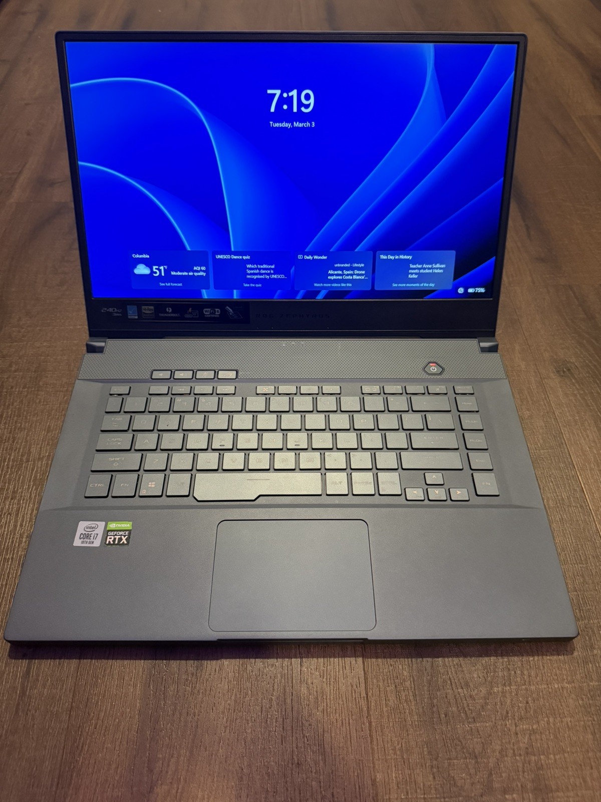 ASUS ROG Zephyrus M15 GU502LW