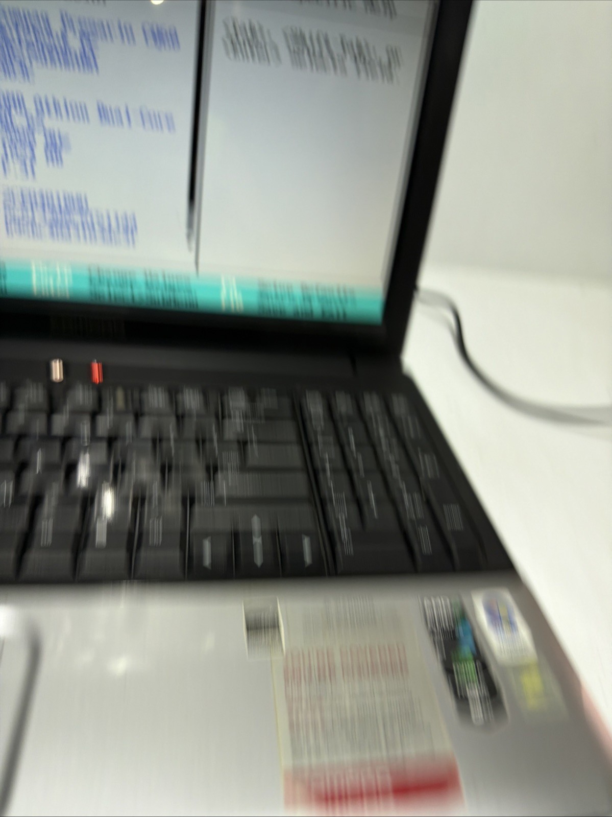 Compaq Presario CQ60 15″ Laptop AMD Athlon QL-62 1gb Ram No Drives Boots Bios