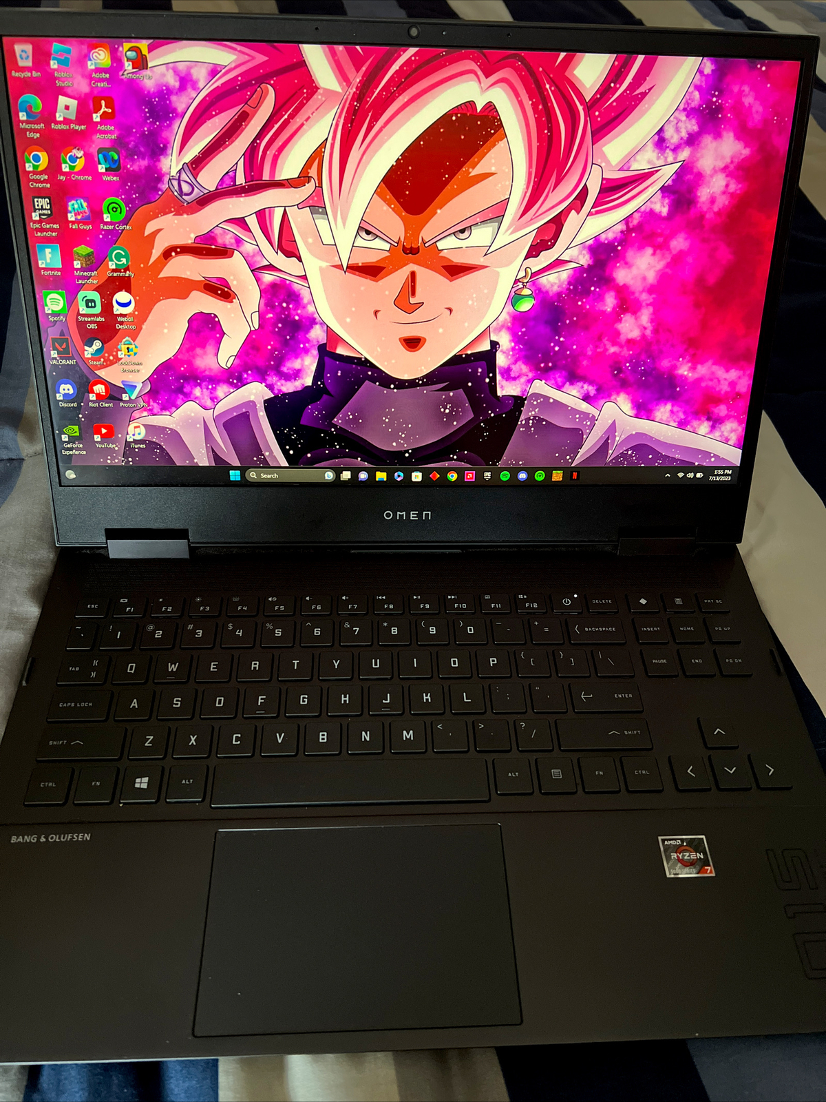 HP Omen – 15.6″ Gaming Laptop – AMD Ryzen 7 – 16gb Memory – RTX 3060 – 512gb SSD