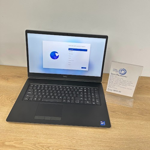 Dell Precision 7760, Core i9 11950H, 64GB DDR4 Nvidia RTX A4000 512GB SSD 2021