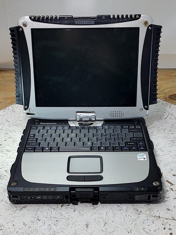 PANASONIC CF-19CDBAXVM Laptop Intel Core DUO U2400 2.5GB 500GB SEE NOTES