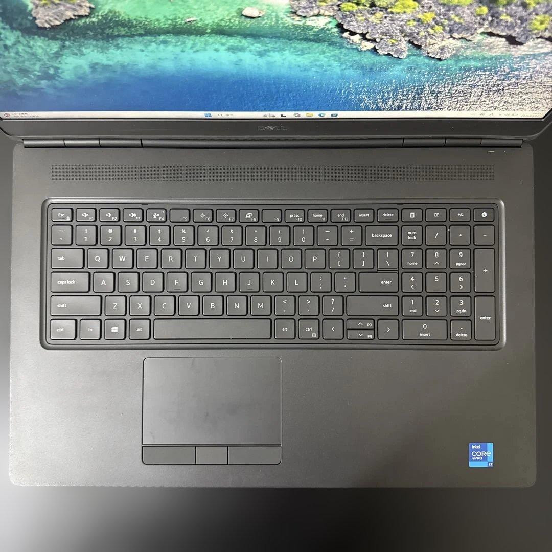 Dell Precision 7760 17.3″ i7 11800H 32GB 512GB SSD RTX A3000 Mobile Workstation