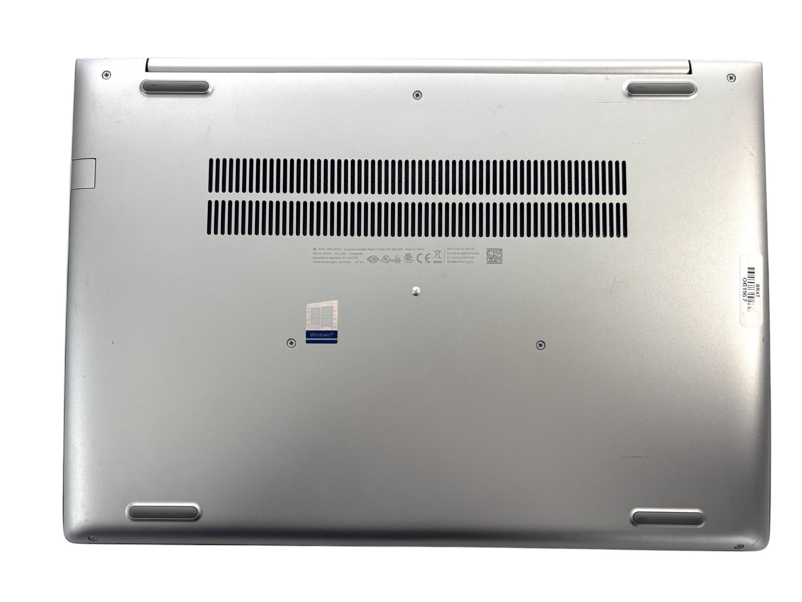 HP ProBook 450 G7 – 15″ FHD, 1.6GHz i5, 8GB RAM, 256GB SSD + 500GB HDD