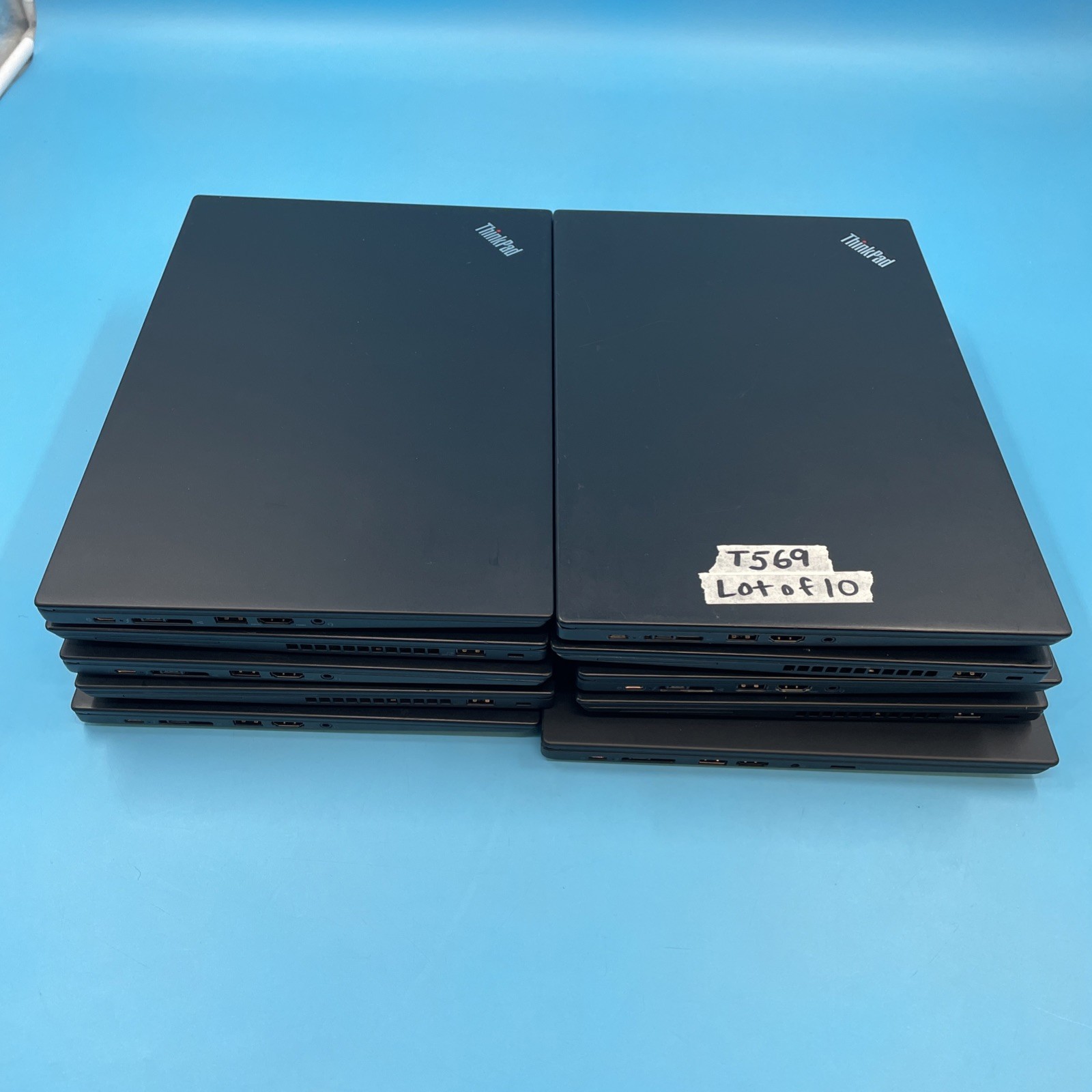 (LOT OF 10) Lenovo ThinkPads | i5 8th Gen | 8/16GB RAM | **READ BELOW** | NO OS