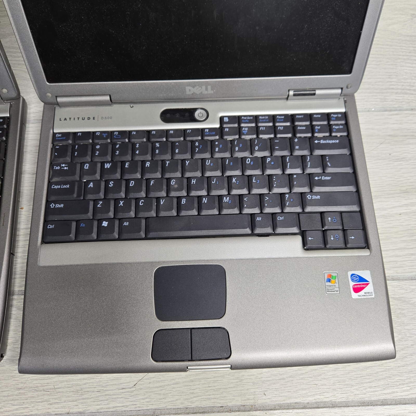 *TWO* Dell Latitude D500 14″ XGA Laptop Computers *PARTS OR REPAIR*