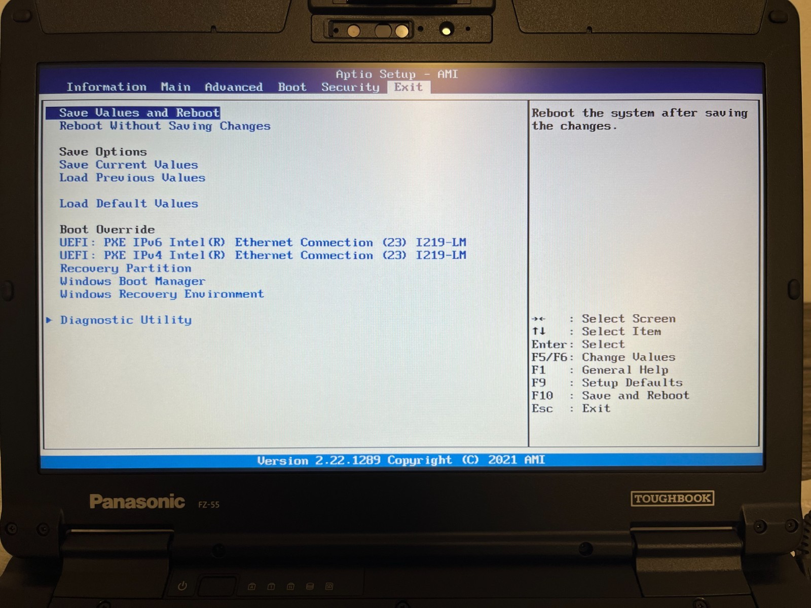 Brand new – Panasonic Toughbook FZ-55 13th Gen i5 16GB 512GB NVMe 0 Hours Rugged
