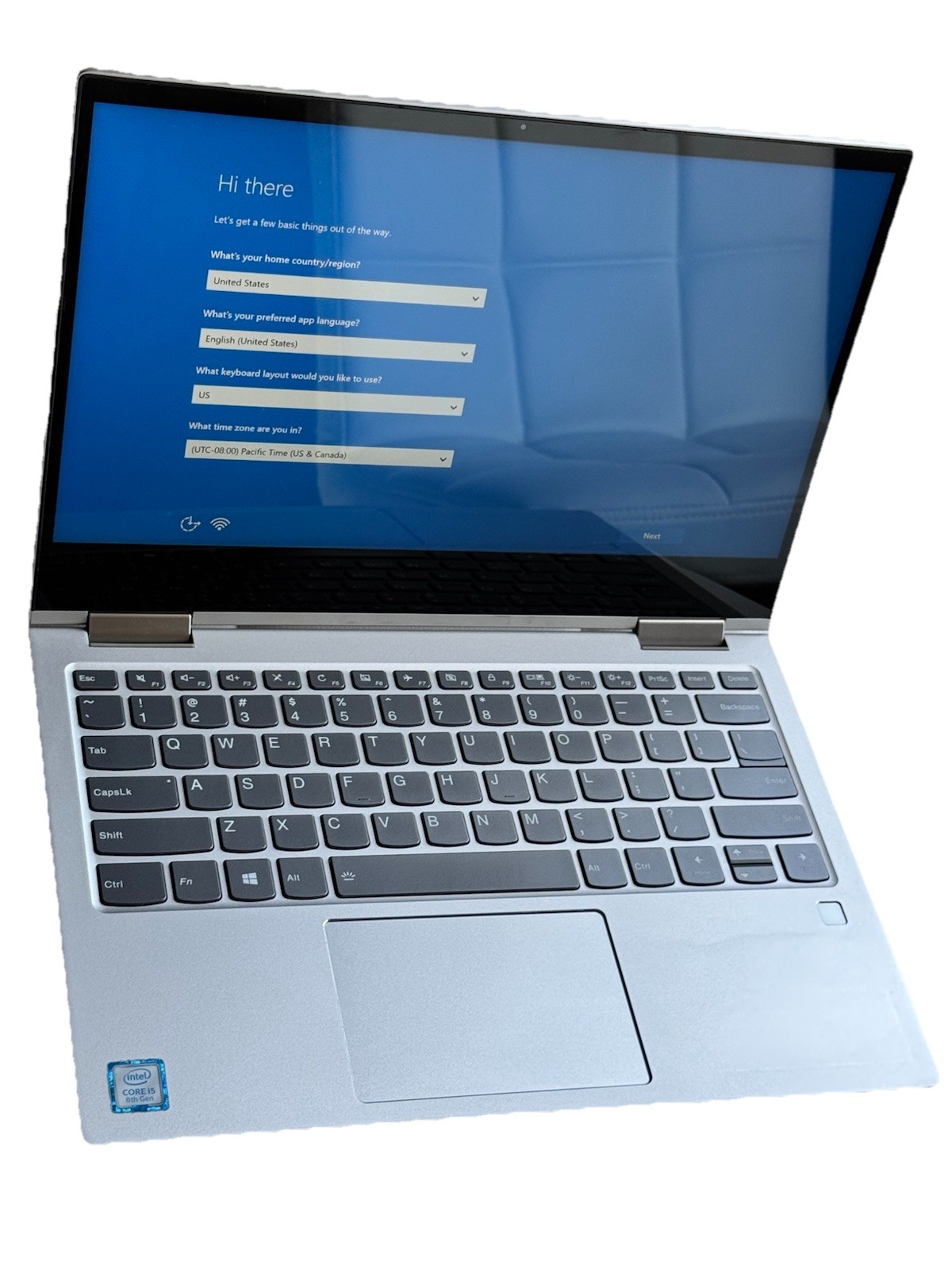 Lenovo YOGA 730-13IKB 81CT Core i5-8250U @1.6GHz 8GB Ram 256GB SSD Not Touch Scr