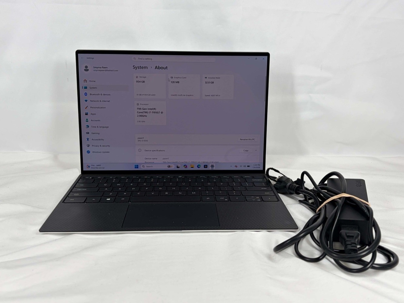 Dell XPS 13 9310 13.4-inch 11th Gen Intel 32 GB RAM 1TB SSD SPB JA-368759