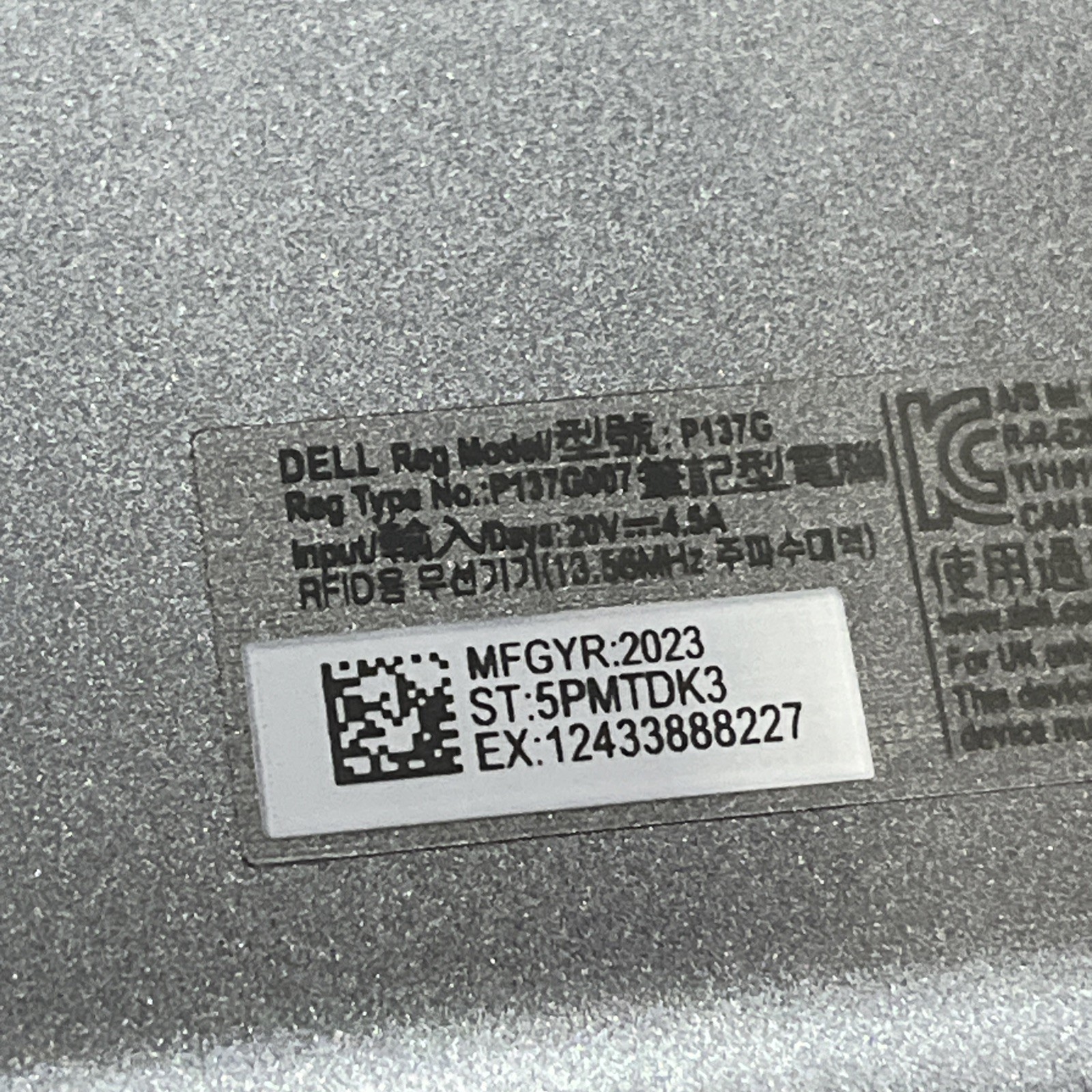 DELL PRECISION 3470 INTEL CORE I5-1250P 16GB RAM NO HD ,