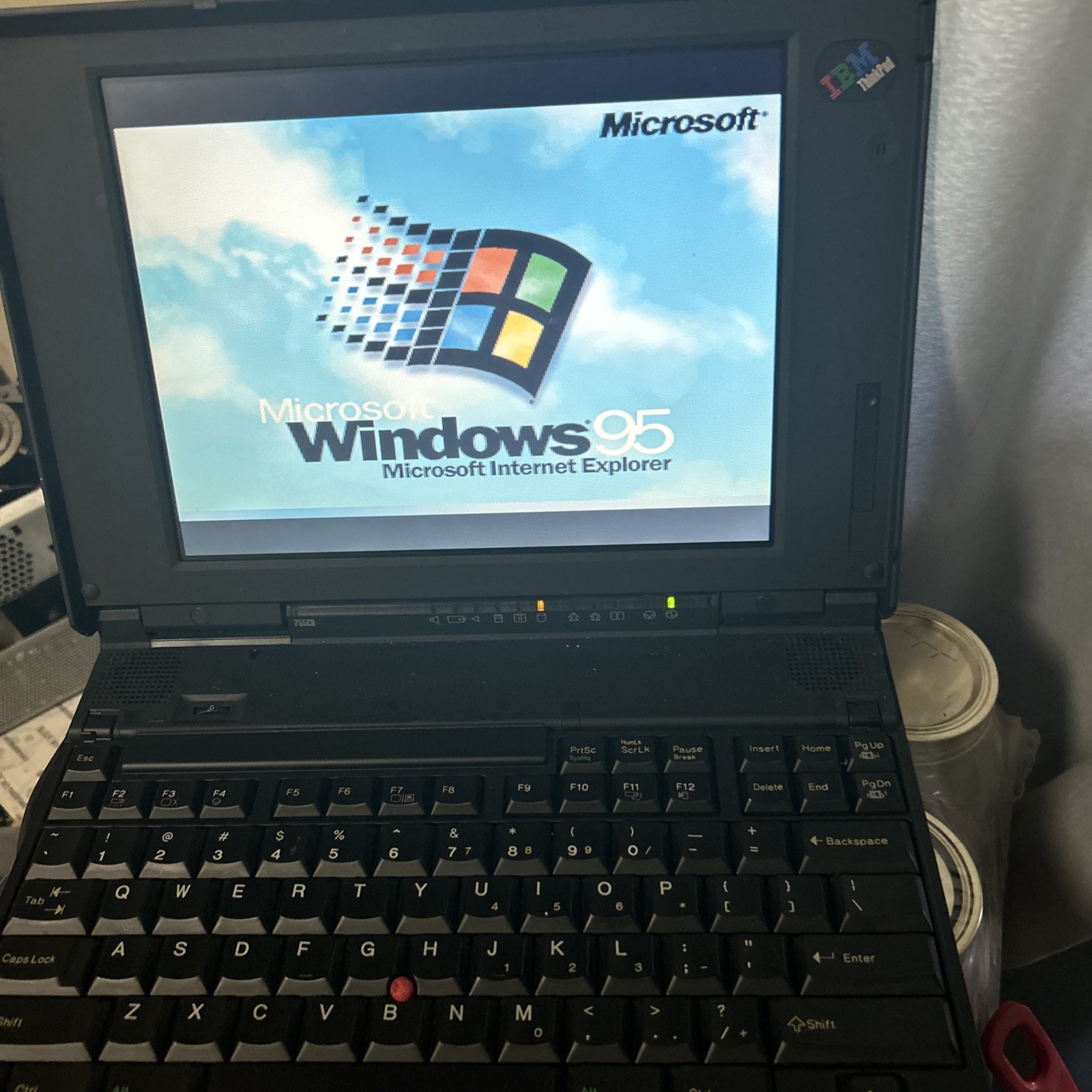 IBM Thinkpad 755cd RARE HISTORY
