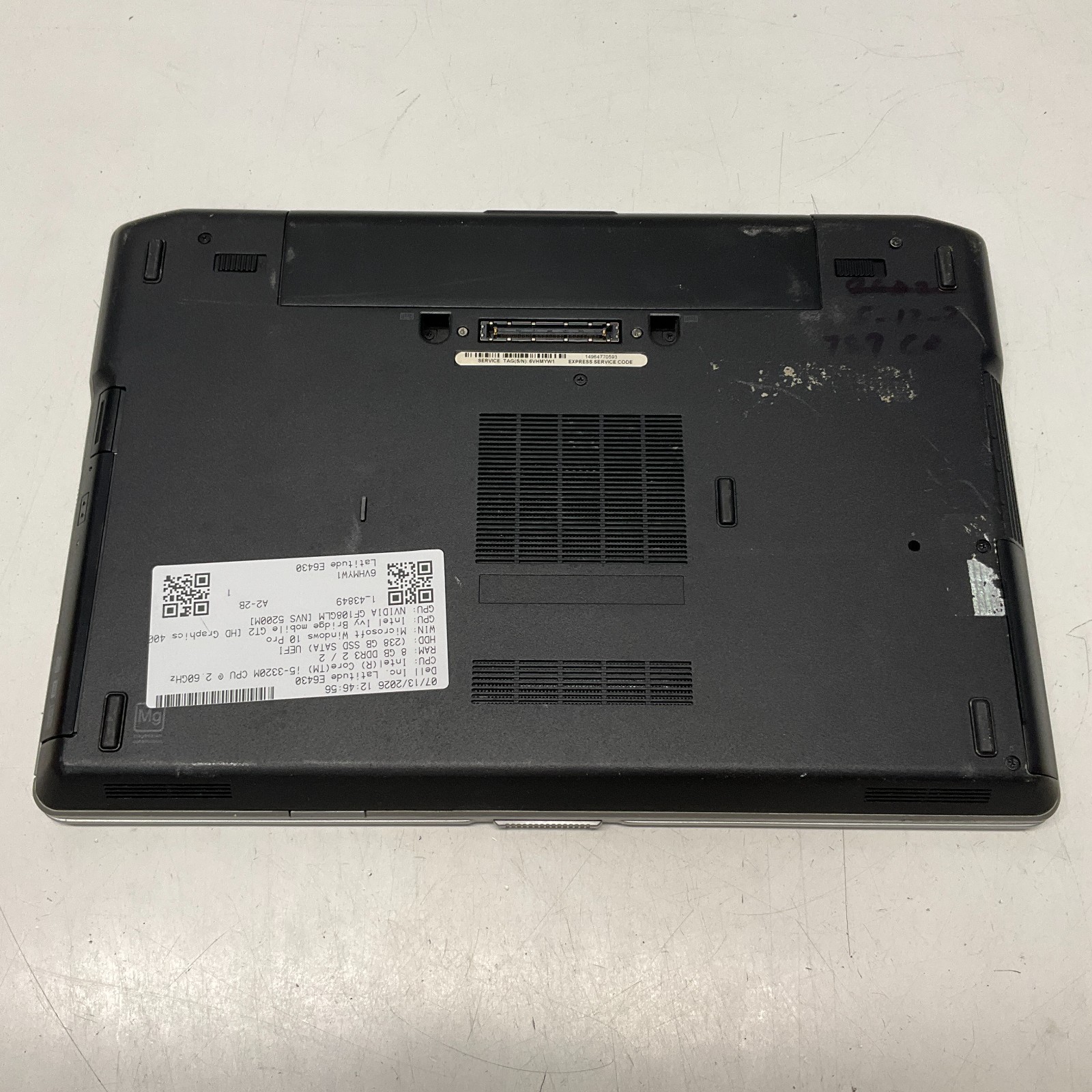 Dell Latitude E6430 Intel Core i5-3320M 2.60GHz 8GB RAM 256GB SSD Windows 10 Pro