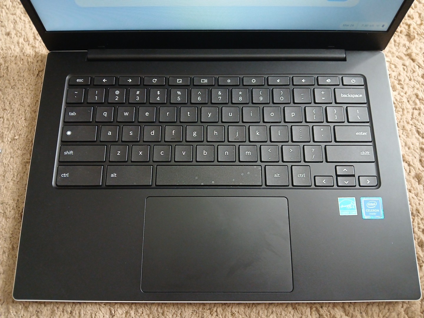 Samsung 14″ Galaxy Chromebook, XE340XDA-KA2US Intel Celeron N4500, 4GB, 64GB