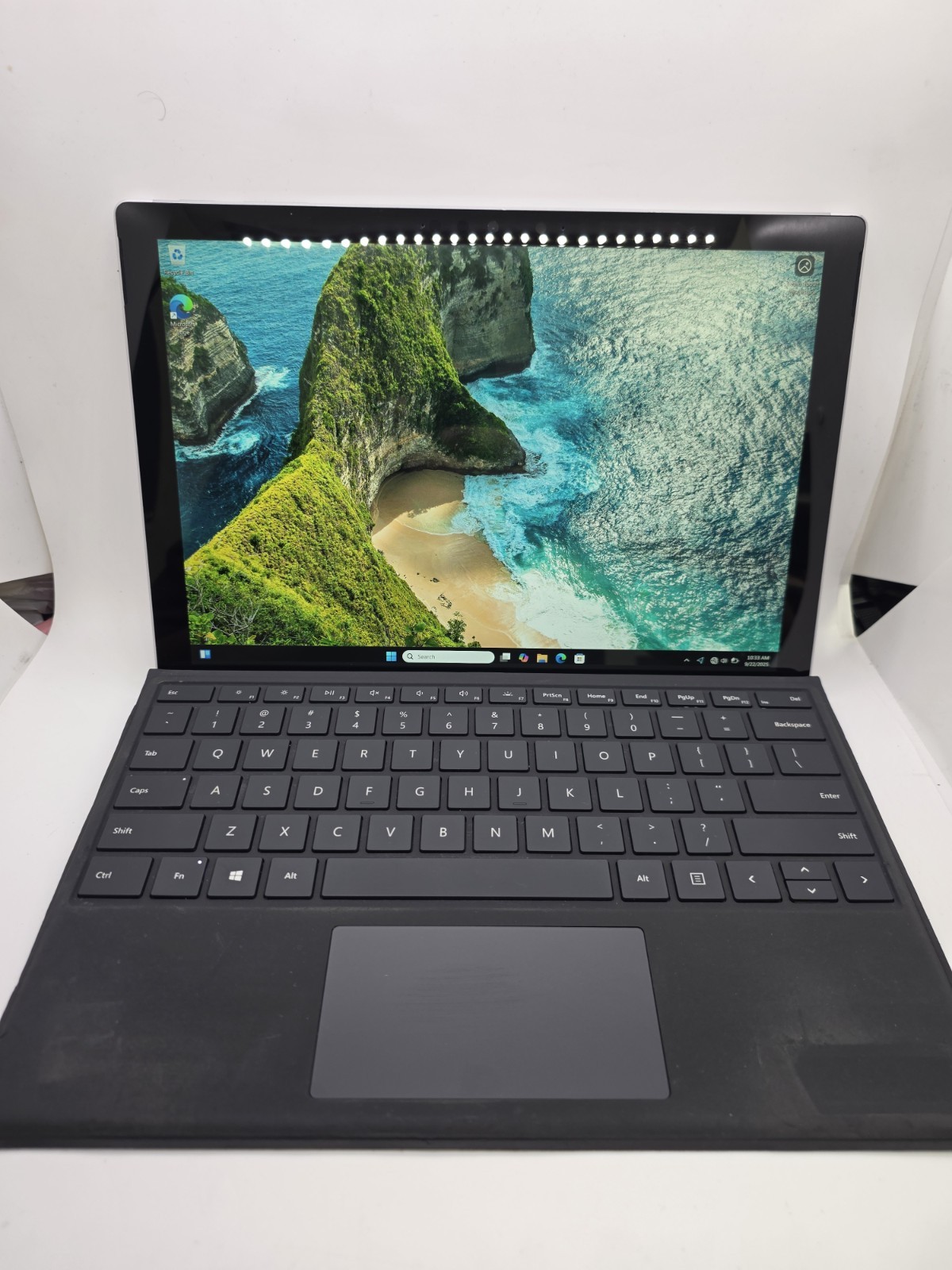 Microsoft Surface Pro 7 12-inch Core i3-100G1 4GB RAM 128GB Silver Used W/ Keys