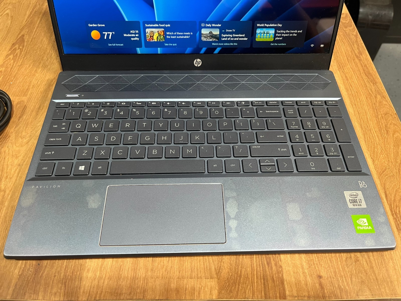 HP Pavilion 15-CS3073CL 15.6″ Touch 16GB 512GB SSD WIN11H, Sky Blue