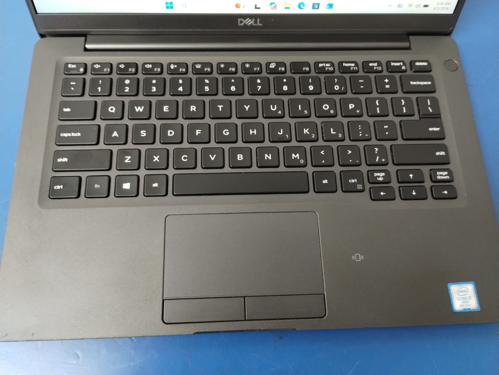 Latitude 7400, 14 Inch Screen, i7-8650U 1.90 GHz, Intel(R) UHD Graphics 620