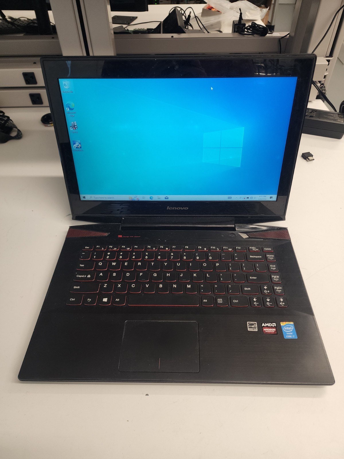 Lenovo IdeaPad Y40-70 Intel i7 4TH Gen, 16GB, Radeon R9 M275 512gb SSD READ!
