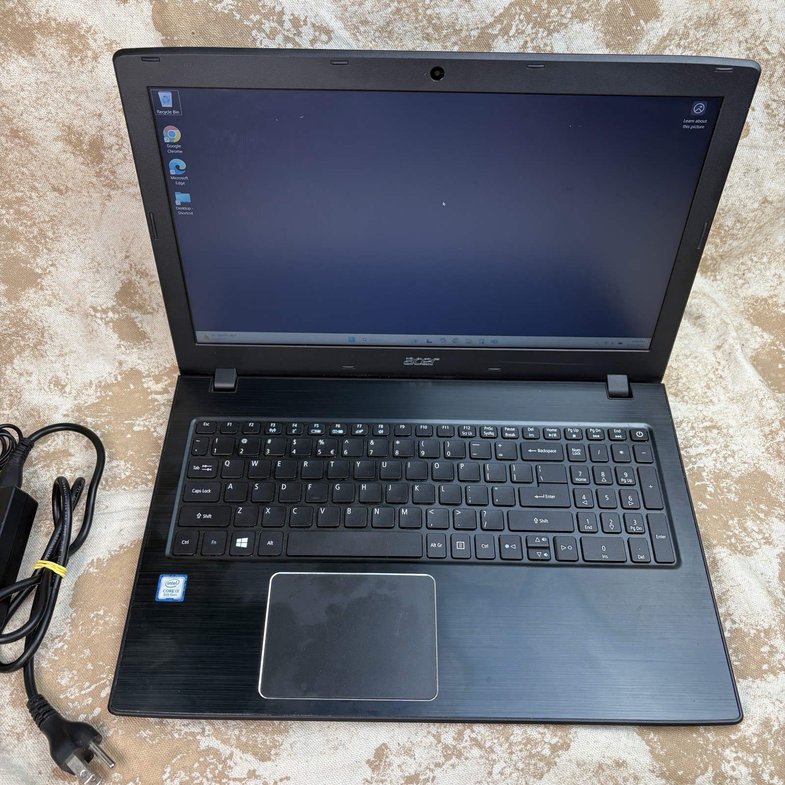 ACER Aspire E5-576 Series Laptop 15.6″ Model N16Q2 i3-8130U 2.2GHz 6GB RAM WORKS