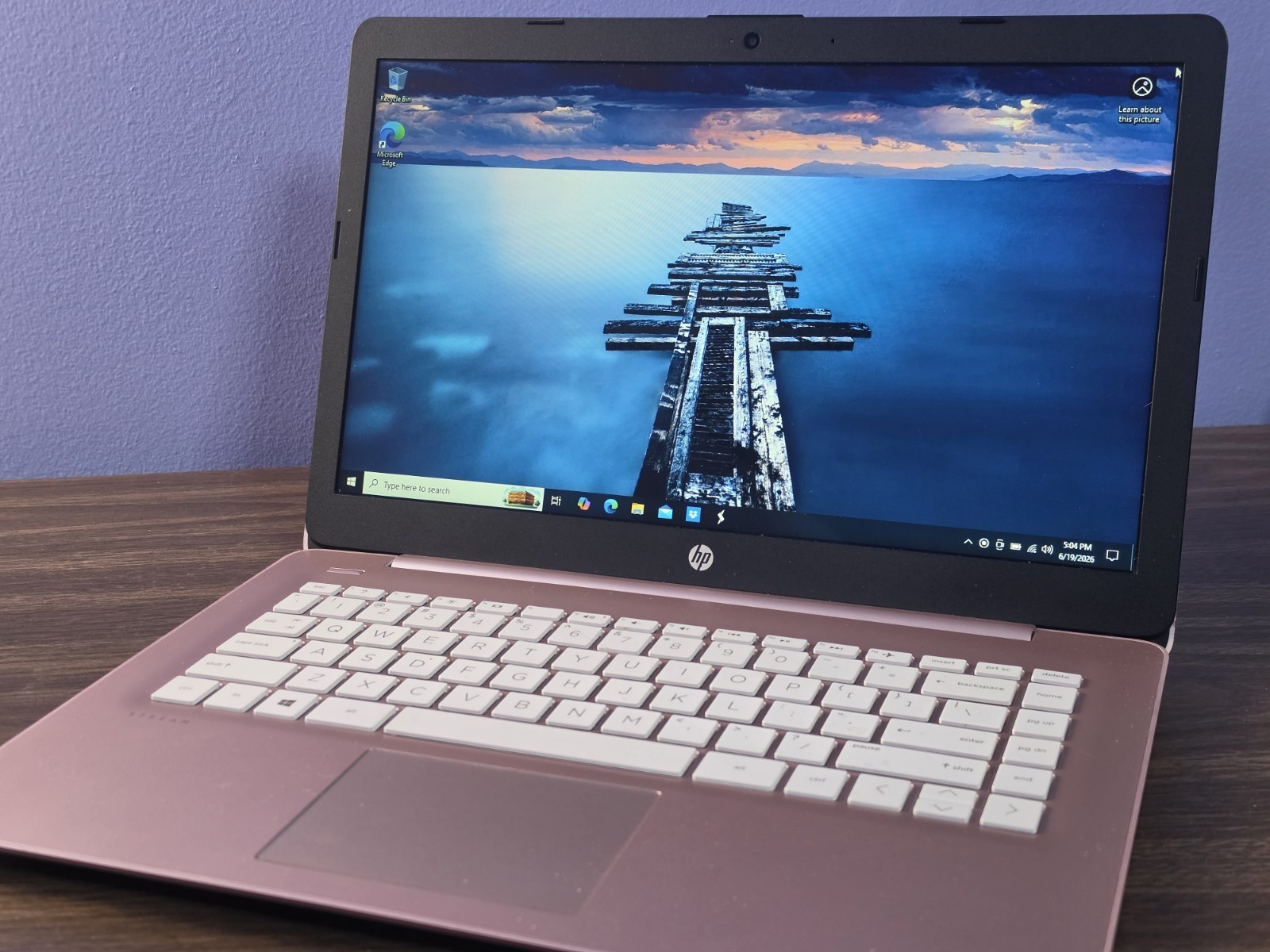 HP Stream 14-inch AMD 8GB RAM, 64GB, 1.60 GHz, Lot of 2 Laptops, See Description