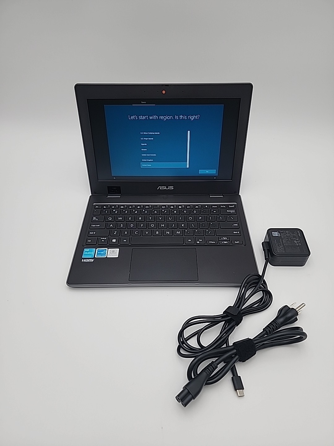 Asus BR1100CK 11.6” HD Laptop Intel Celeron N4500 4GB DDR4 RAM 64GB