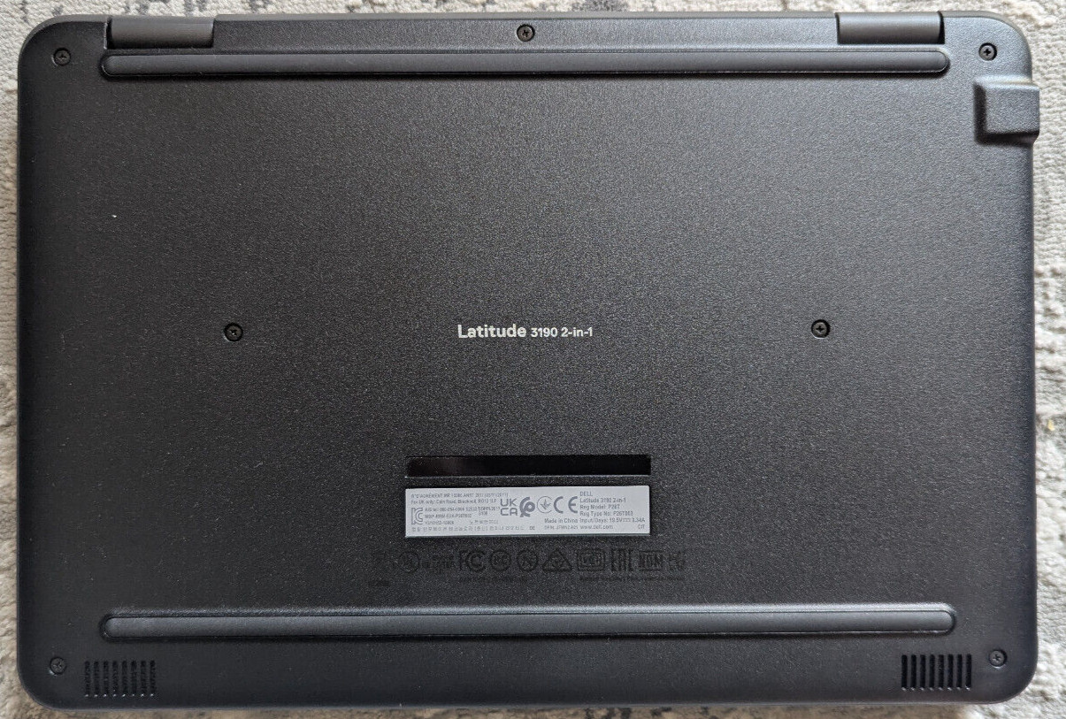 Dell Latitude 3190 2-in-1 – 8GB RAM, 128GB SSD, Touchscreen, Win11 (Bad Battery)