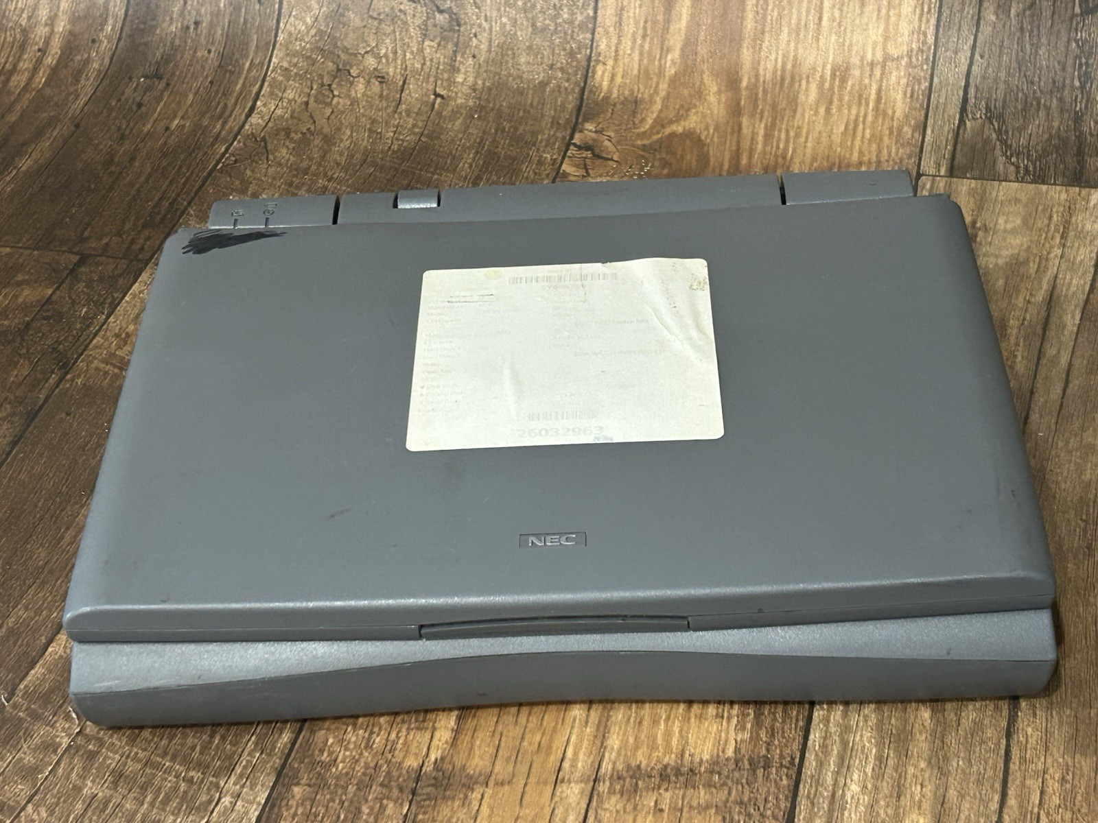 NEC Versa 2000D Laptop For Parts As Is PC-6010-41301W Vintage