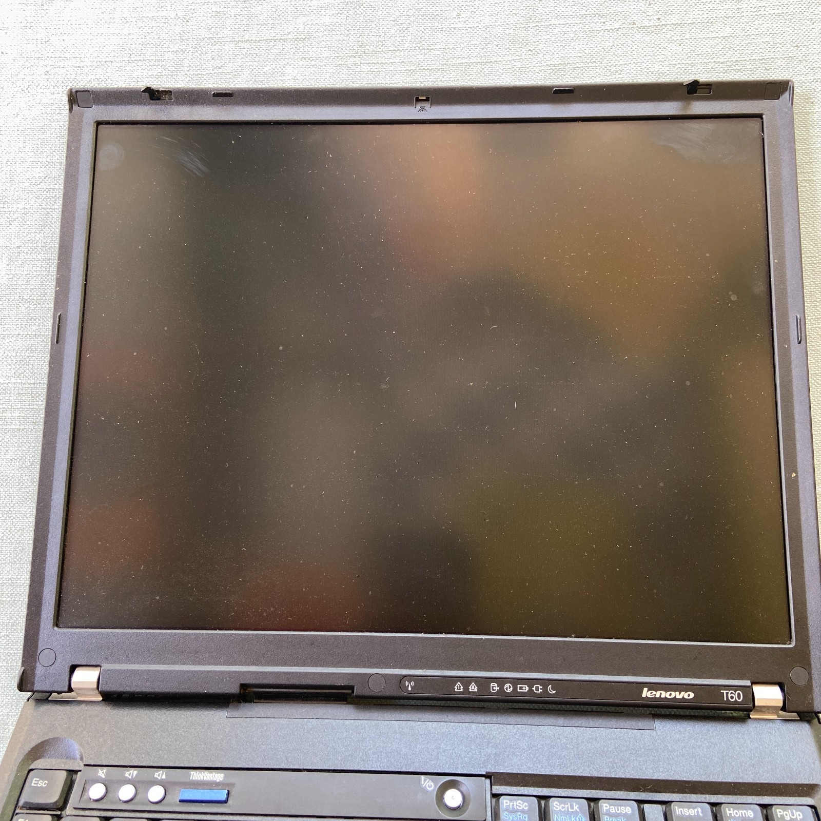 IBM Lenovo ThinkPad T60 15” Laptop Intel Centrino T2400 1.83GHz 1GB Parts Lot 2