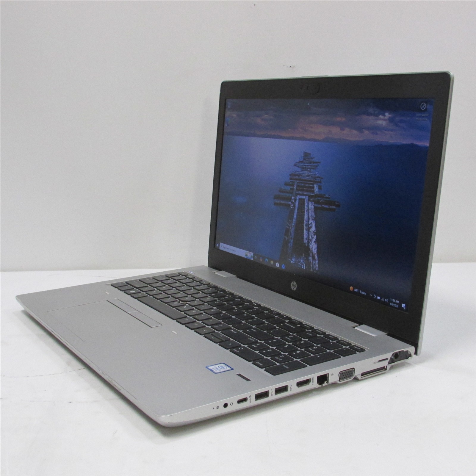 HP Probook 650 G4 i5-7200U 2.5GHz 8GB RAM 128GB m.2 15.6″ W10P BAD KEY/COSM DMG