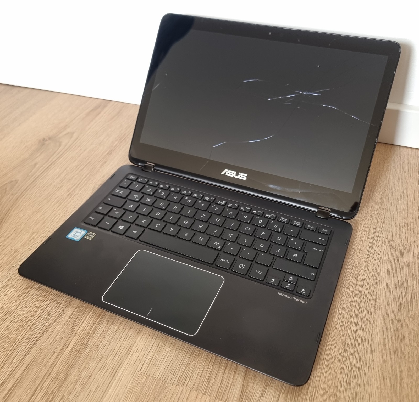 ASUS UX360U notebook i5-7200U RAM 8 GB laptop hobbyists faulty spare parts