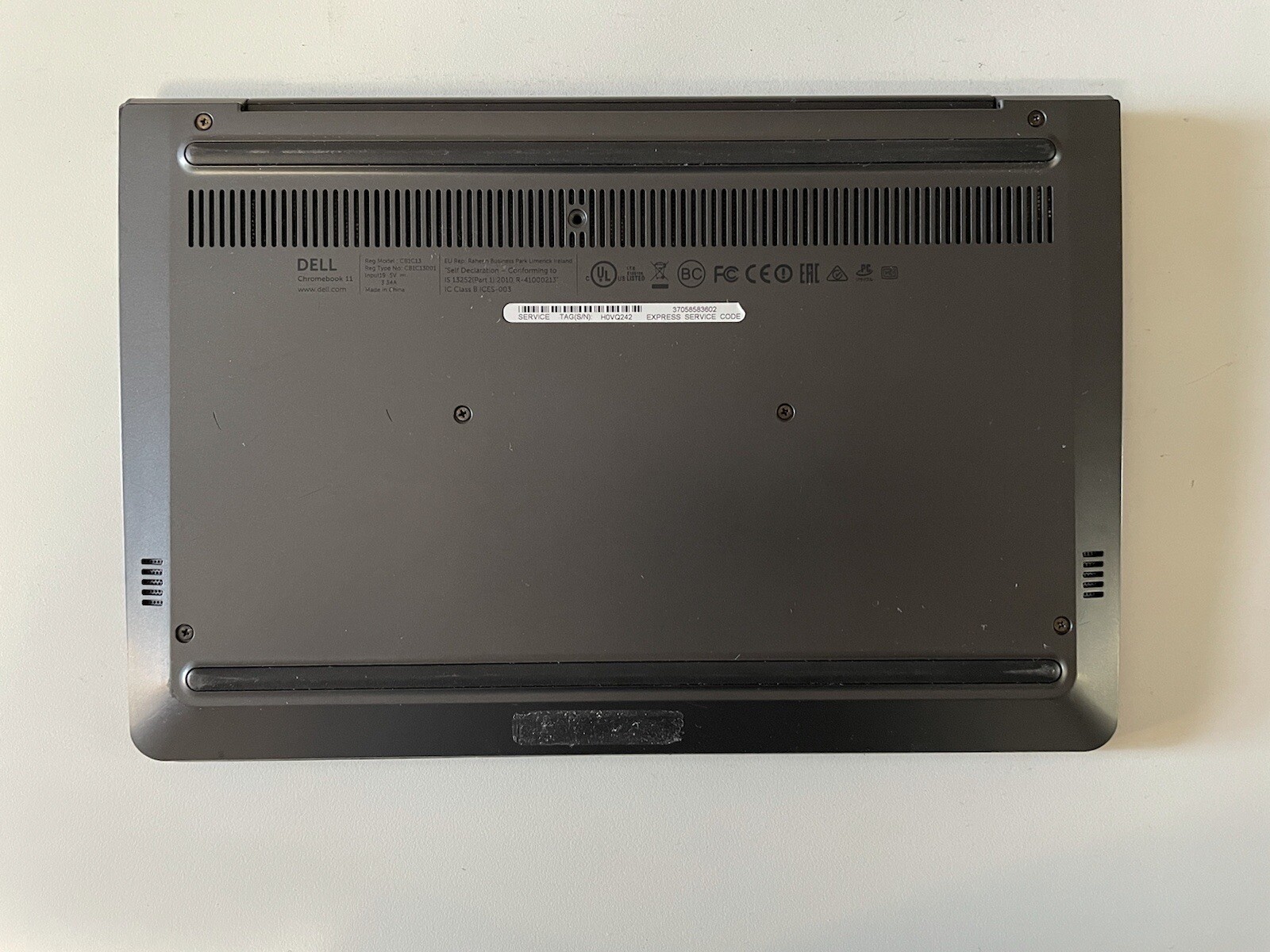 Dell CB1C13 11.6″ 4GB RAM 16GB SSD Chromebook – Black