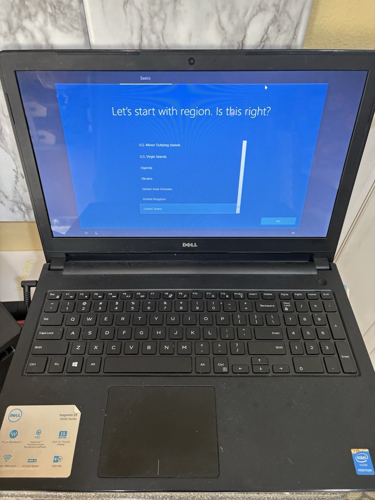 Dell Inspiron 5551 15.6” Laptop – Fresh Windows Reset – Ready for New Owner!
